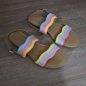 Colorful Strappy Cat & Jack Sandals